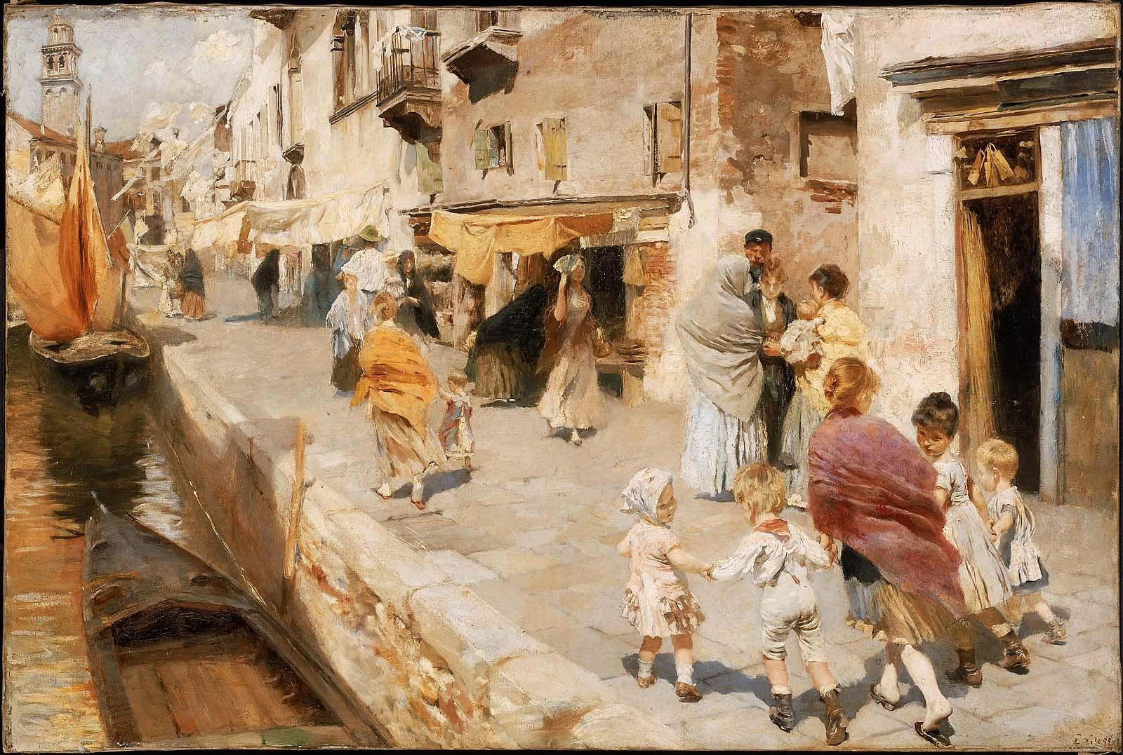  4-Ettore Tito-Giornata ventilata a Venezia-MFA Boston